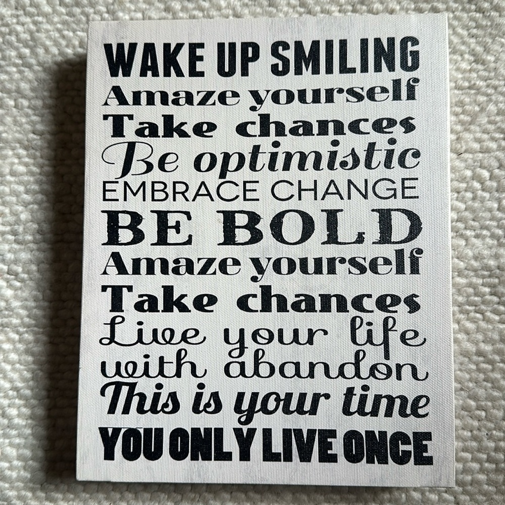 Positive affirmations